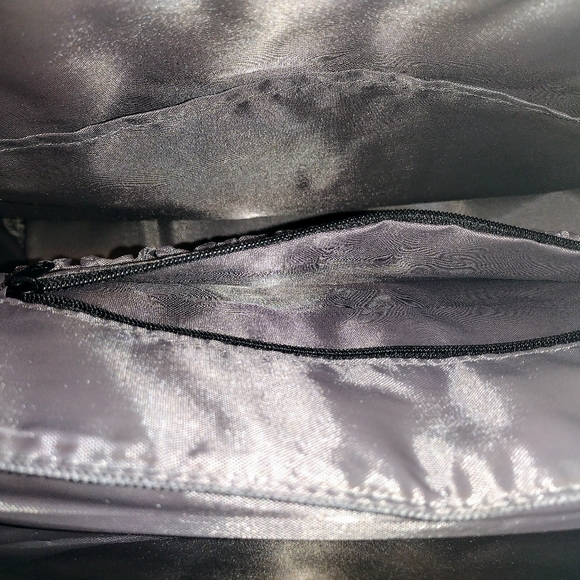 Brand New Eddie Bauer Grey & Blue Soft Sided Briefcase Book Laptop Computer Bag - Picture 8 of 12